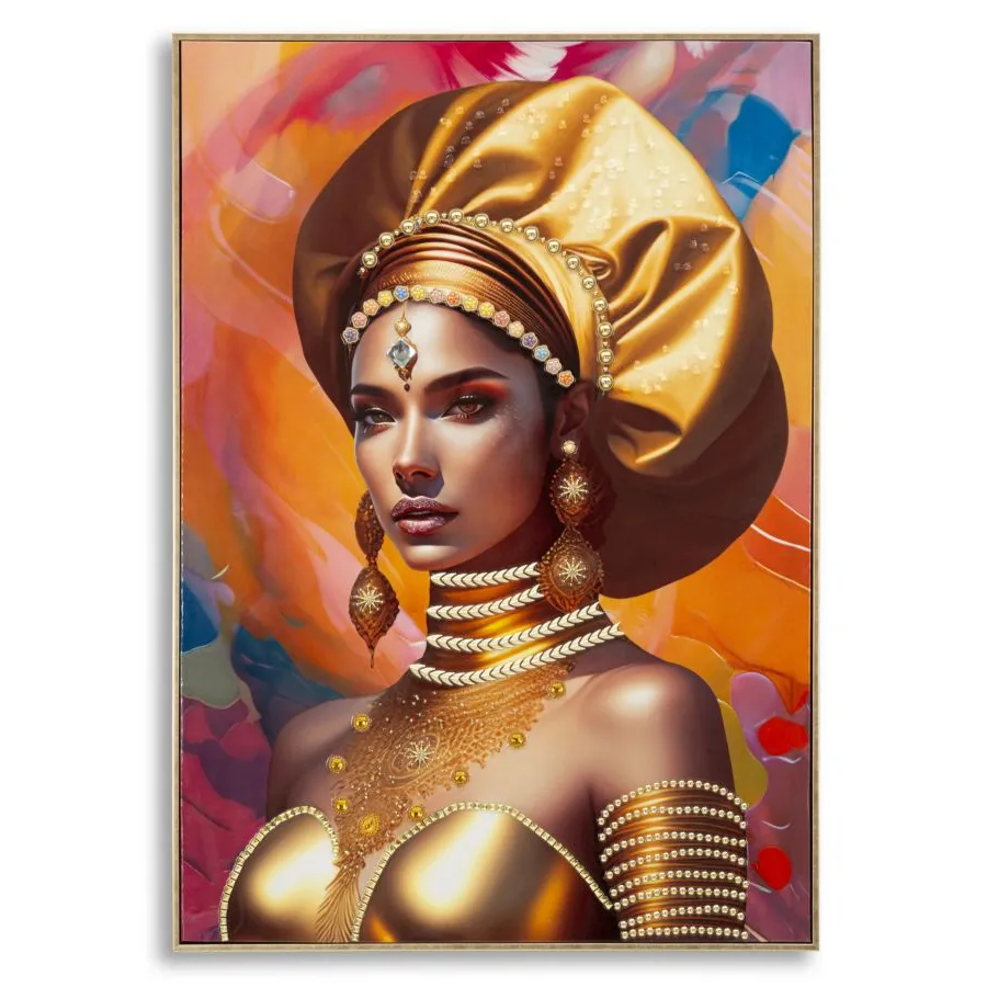 OBRAZ NA PŁÓTNIE W RAMIE SAMIRA -B- 72 4,5 102 cm